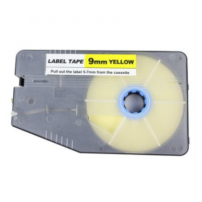 Taśma samoprzylepna L-Mark LM509YL, 9mm x 8m, żółty