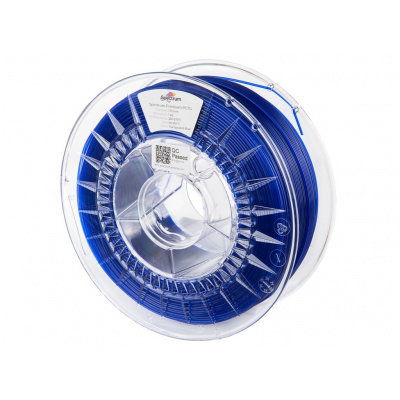 Spectrum 80739 3D filament, Premium PCTG, 1,75mm, 1000g, Przezroczysty niebieski (Transparent blue)
