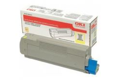 OKI 46490605 żółty (yellow) toner oryginalny