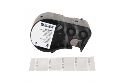 Brady M5-155-492 / 170897, 31.75 mm, Polyester, czarny druk / biały podkład