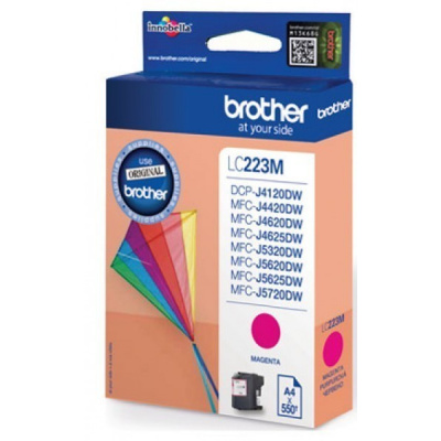 Brother LC-223M purpurowy (magenta) tusz oryginalna