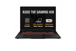 ASUS TUF Gaming A18/FA808UP-S8020/R7-260/18"/WUXGA/16GB/512GB/RTX 5070/bez systemu operacyjnego/Szary/2R