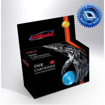 Ink Cartridge JetWorld  Cyan HP 953XL remanufactured F6U16AE (indicates the ink level) (anti upgrade) 