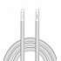 VERBATIM Kabel Sync & Charge SoftTouch USB-C, 100W, 120cm, bílá