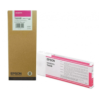 Epson T606B00 purpurowy (magenta) tusz oryginalna