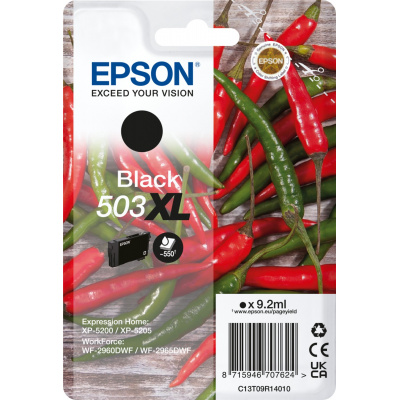 Epson 503XL T09R140 C13T09R14010 černá (black) originální cartridge