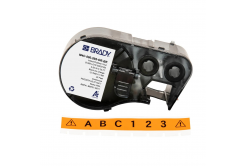 Brady M4-83-499-OR-BK / 170804, 12.70 mm, Nylon, czarny druk / pomarańczowy podkład