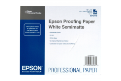 Epson S042118 Proofing Paper White, papier fotograficzny, półbłyszczący, biały, A3+, 250 g/m2, 100 szt.