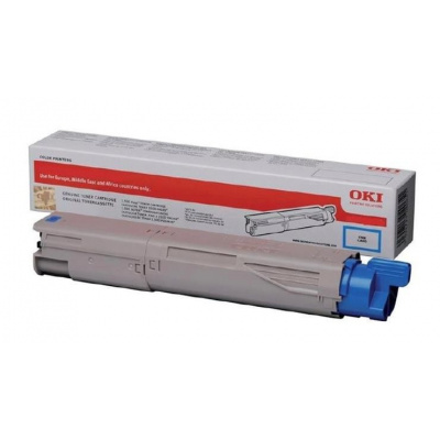 OKI 45862839 błękitny (cyan) toner oryginalny