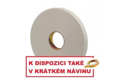 3M 9529W Dwustronnie klejąca taśma piankowa, biała, gr. 1,5 mm 25 mm x 33 m