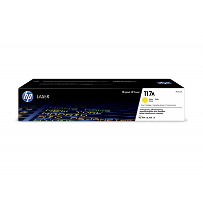 HP 117A W2072A żółty (yellow) toner oryginalny