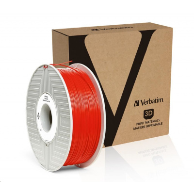 Verbatim 55320 3D filament, PLA, 1,75mm, 1000g, 335m, Czerwony (Red)