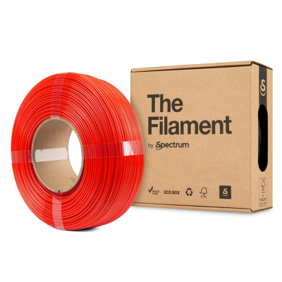 "The Filament" by Spectrum TF-24247, ReFill, PETG Lite, 1,75mm, 1000g, Czerwony (Red)