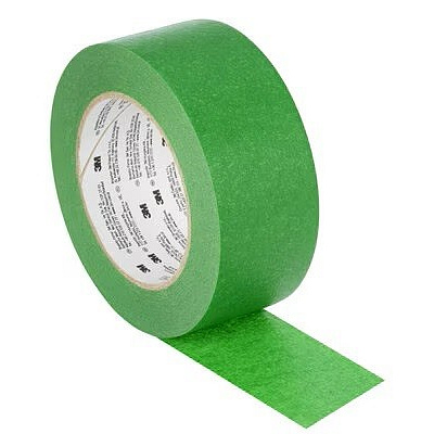 3M 2814 odporna na promieniowanie UV maskująca taśma krepowa, zielona 30 mm x 50 m