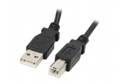 USB kabel A-B czarny