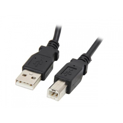 USB kabel A-B czarny
