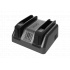Getac battery charging station, 2 slots
