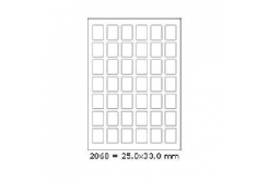 Samoprzylepne etykiety 25 x 33 mm, 42 etykiet, A4, 100 arkuszy