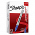 Sharpie S0810950, marker Fine, niebieski, 12szt., 0.9mm, permanentny