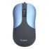 Marvo Mysz DMS002BL, 1200DPI, optyczna, 3 przyciski, przewodowa USB, niebieska, biurowa
