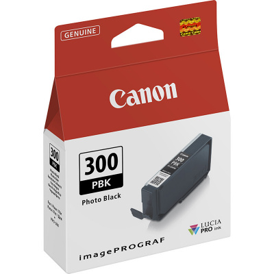 Canon PFI300B 4193C001 černá (black) originální cartridge