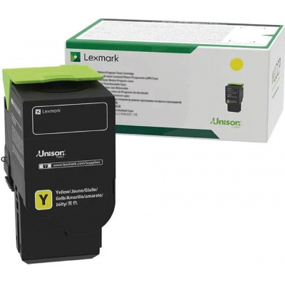 Lexmark 75M20Y0 żółty (yellow) toner oryginalny