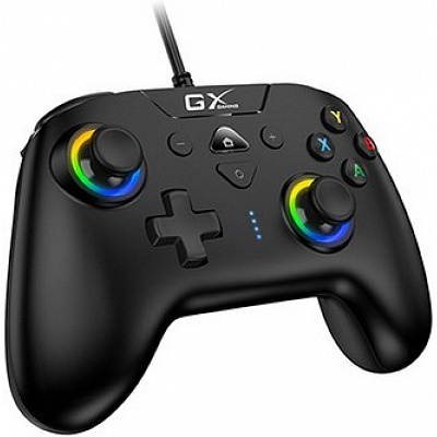 Gamepad Genius GX Gaming GX-23UV, 18tl., černý