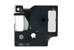 Taśma zamiennik Dymo 1805423, 24mm x 5, 5m biały druk / niebieski podkład, winyl