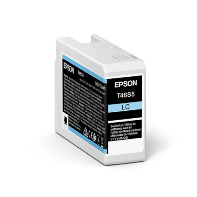 Epson T46S5 C13T46S500 jasno błękitny (light cyan) tusz oryginalna