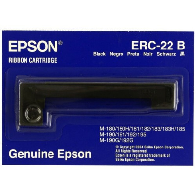Epson ERC 22 C43S015358, czarny, taśma barwiąca oryginalna
