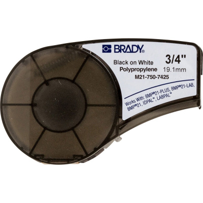 Brady M21-750-7425 / 121016, taśma polipropylenowa, 19.05 mm x 6.40 m