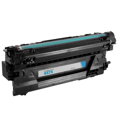 Kompatybilny toner z HP 657X CF471X błękitny (cyan) 