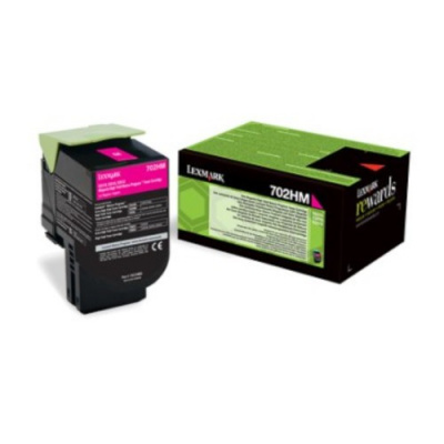 Lexmark 70C2HM0 purpurowy (magenta) toner oryginalny