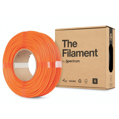 "The Filament" by Spectrum TF-24053, ReFill PLA, 1,75mm, 1000g, Pomarańczowy (Machinery orange)