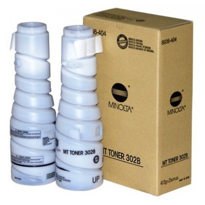 Konica Minolta MT-302B 2ks czarny (black) toner oryginalny