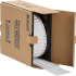 Brady LSZH-250-2-WT / 141232, etykiety, THT Low Smoke Halogen Free Permasleeve Wire Marking Sleeves, 50.80 mm x 11.15 mm