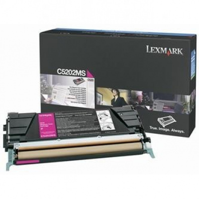 Lexmark C5202MS purpurowy (magenta) toner oryginalny