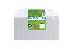 Dymo 2234185, 70mm x 54mm, na dyskietki, biały, oryginalne etykiety papierowe, 12 x 320 szt.