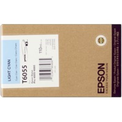 Epson T6055 jasno błękitny (light cyan) tusz oryginalna
