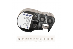 Brady M4C-240-498 / 170782, 6.10 mm x 4.88 m, Winyl, czarny druk / biały podkład