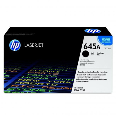 HP 645A C9730A czarny (black) toner oryginalny