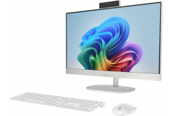 HP Desktop Next Gen AI 24-ct2001nc BQ8T2EA#BCM Komputer All-in-one, 23,8", FHD, T, AI5-340, 32GB, 1TB, AMD int, W11H, Biały, 2R