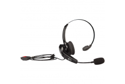 Zebra HS2100 headset, snap on microfon