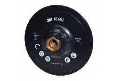3M Podkładka do krążków Scotch-Brite™ z otworem centralnym, rzep, 125 mm/M14 (61681)
