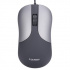 Marvo Mysz DMS002GY, 1200DPI, optyczna, 3 przyciski, przewodowa USB, szara, biurowa