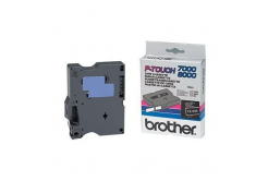 Brother TX-335, 12mm x 15m, biały druk / biały podkład, taśma oryginalna