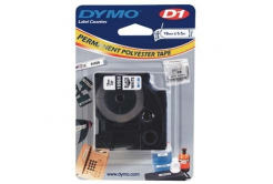 Dymo D1 16960, S0718070, 19mm x 5,5m czarny druk / biały podkład, taśma oryginalna
