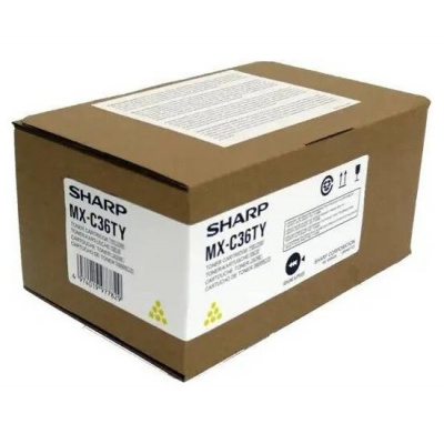 Sharp MXC36TY żółty (yellow) toner oryginalny