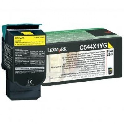 Lexmark C544X1YG żółty (yellow) toner oryginalny