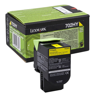 Lexmark 70C2HYE żółty (yellow) toner oryginalny